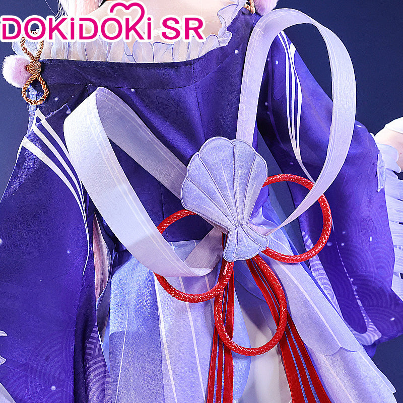 【Partially Ready For Ship】DokiDoki-SR Game Genshin Impact Sangonomiya Kokomi  Cosplay Costume Women