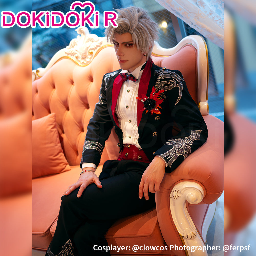 【Size XS-2XL】DokiDoki-R Game Love And Deepspace Cosplay Sylus Costume Heart Dominion Wedding Suit