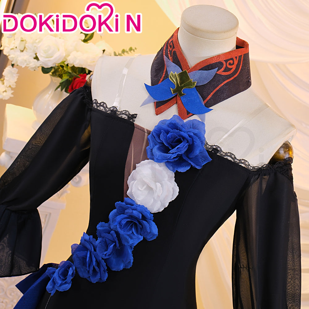【Partial Size Ready For Ship】【In Stock】【Size XS-3XL】DokiDoki-N Game Genshin Impact Cosplay Albedo / Eula / Diona / Ganyu Costume Genshin Concert 2023