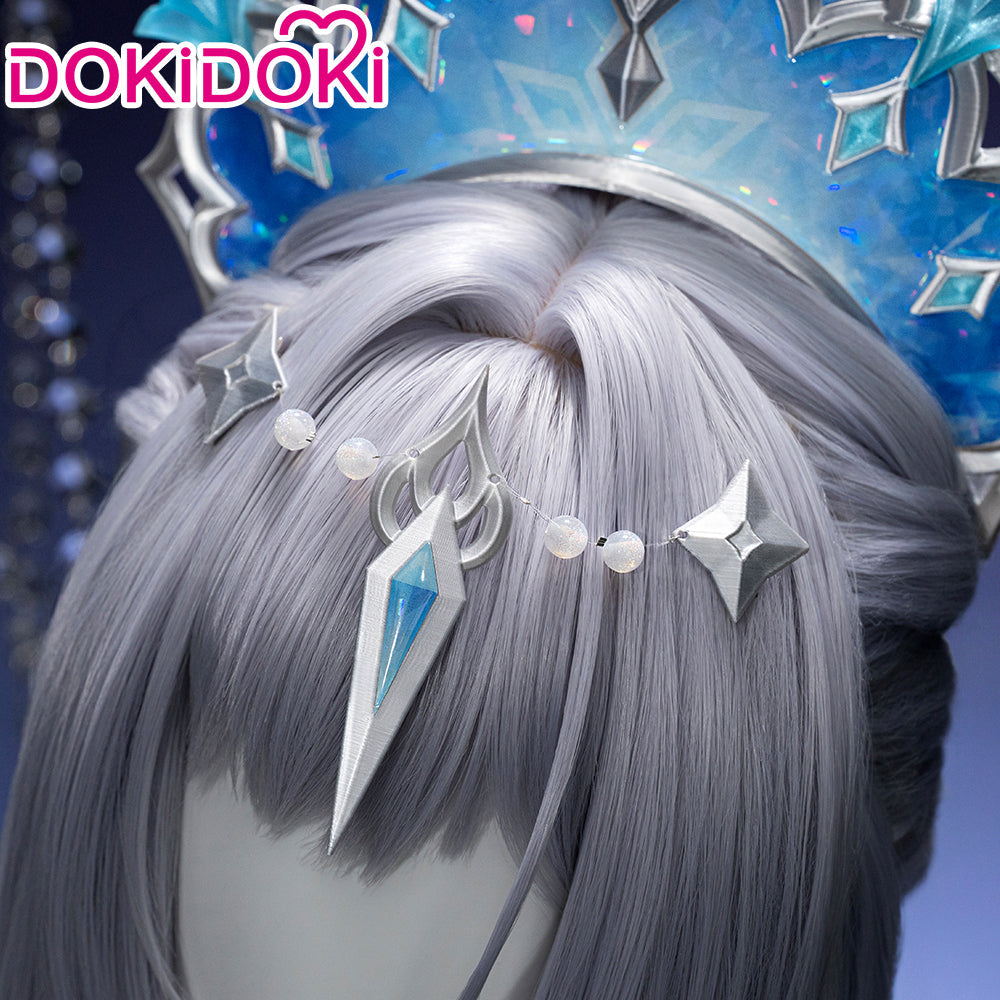 Genshin Impact Cosplay Tsaritsa Crown DokiDoki Anastasya Feodorovna Snezhnaya Sudden Snow