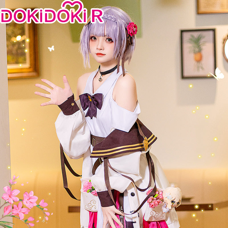 【Ready For Ship】DokiDoki-R Game Genshin Impact Cosplay Noelle Cosplay Custome Doujin