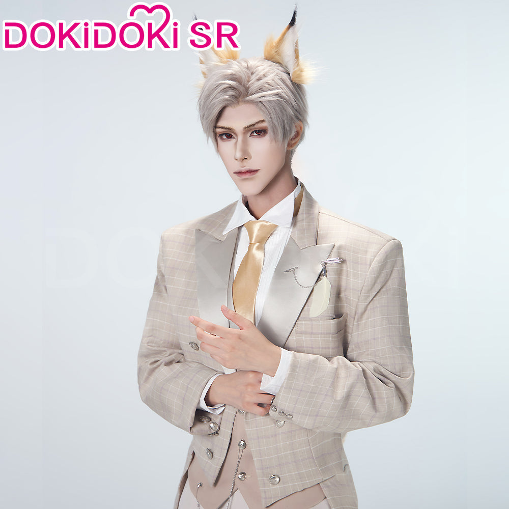 DokiDoki-SR Game Love and Deepspace Cosplay Rafayel Tailwag Moment / Xavier Floof Attack / Zayne Fluffy Treatment / Sylus Goodcat Code Cat Suit Costume