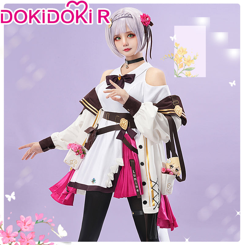 【Ready For Ship】DokiDoki-R Game Genshin Impact Cosplay Noelle Cosplay Custome Doujin