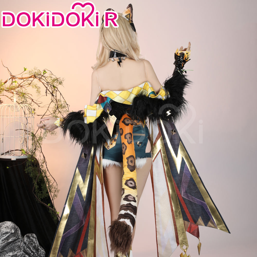 【Tail Included】【Size XS-2XL】DokiDoki-R Game Genshin Impact Cosplay Xilonen Costume Natlan