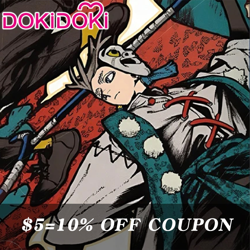 【POLL】$5 Deposit =10% OFF Coupon DokiDoki Anime GACHIAKUTA Cosplay Zanka Costume Doll Festival