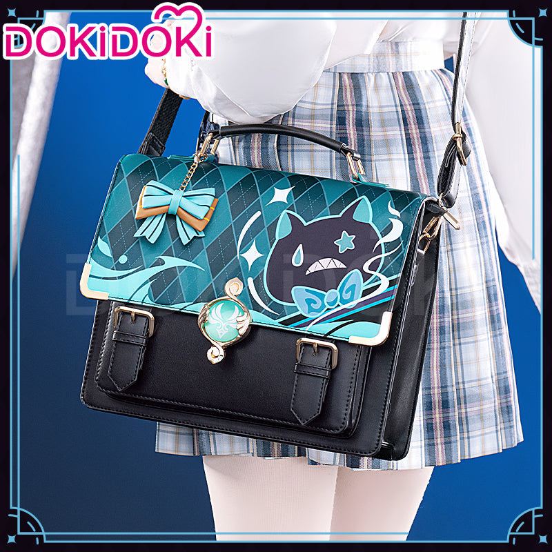 【In Stock】DokiDoki Game Genshin Impact Cosplay Lynette Itabag Ita Bag / Badge Holder