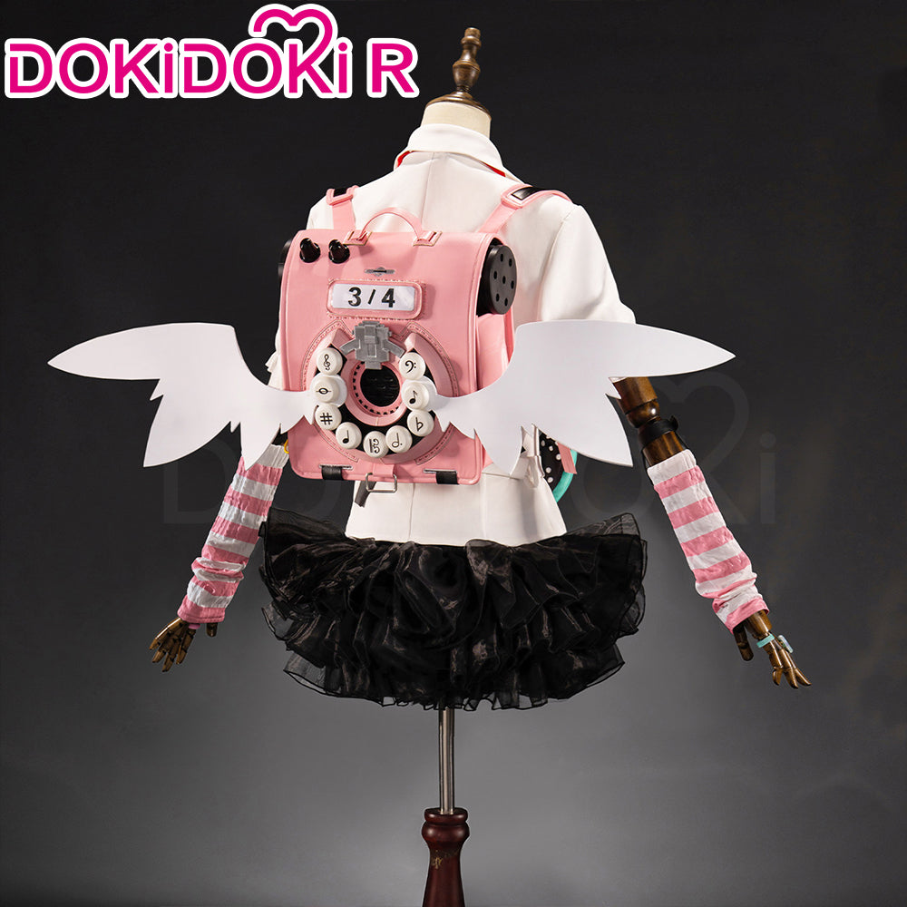 【Costume Ready For Ship】【Size S-2XL】DokiDoki-R Game Zenless Zone Zero Cosplay Sunna Costume / Backpack ZZZ Chinatsu Remiel Angels of Delusion