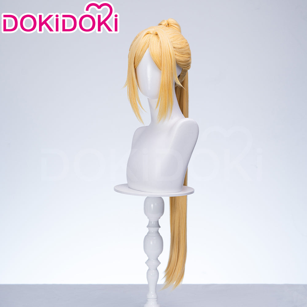 【Ready For Ship】DokiDoki Game Zenless Zone Zero Cosplay Trigger Cosplay Wig Long Straight Blond Hair ZZZ