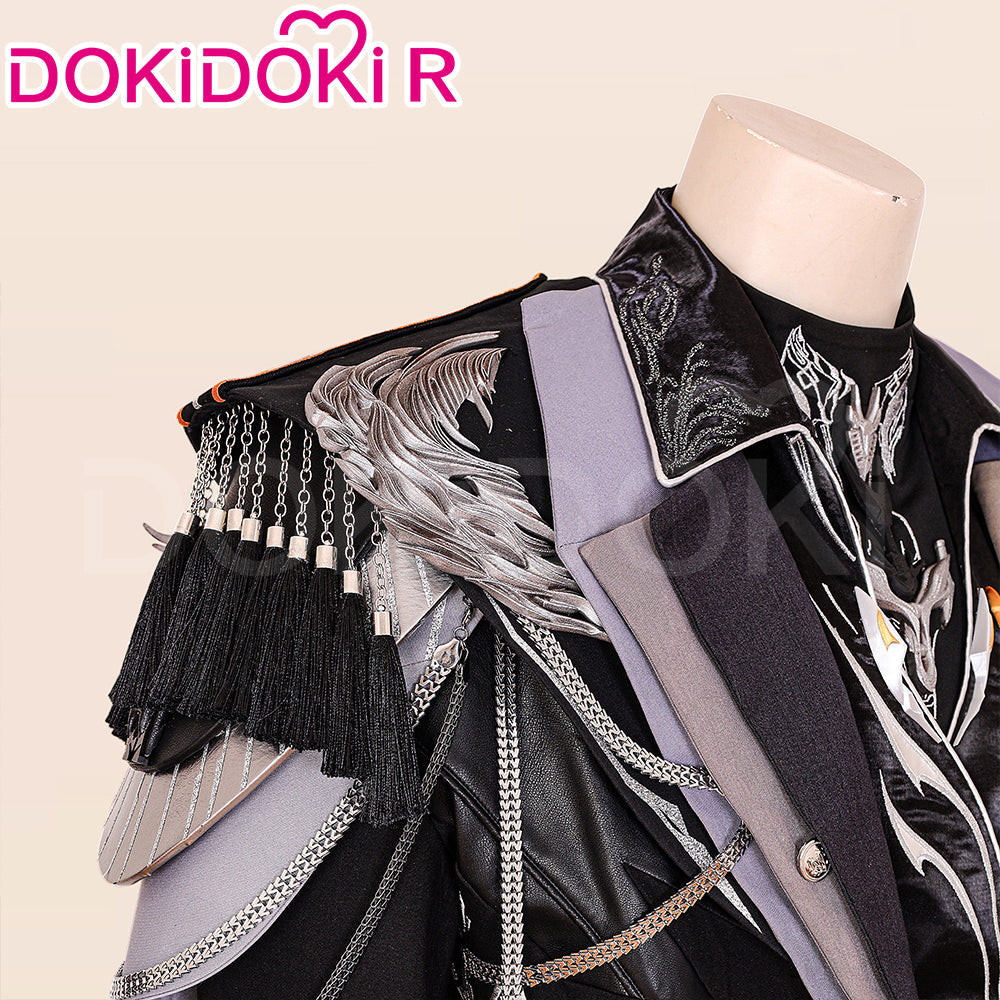 【Size XS-2XL】DokiDoki-R Game Love and Deepspace Cosplay Caleb Costume Imperial Thronesong