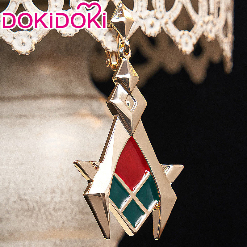 【US/EU LOCAL SHIPPING 】DokiDoki Game Genshin Impact Cosplay Kaveh Cosplay Short Blonde Wig / Earrings