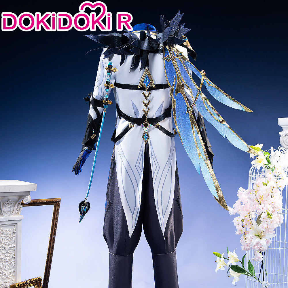 【Ready For Ship】【Size XS-2XL】DokiDoki-R Game Genshin Impact Fatui Harbinger Cosplay  Il Dottore Costume