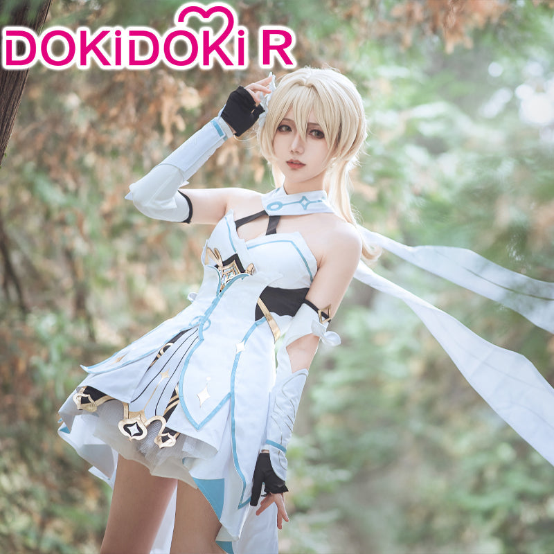 DokiDoki-R Game Genshin Impact Traveler Lumine Cosplay Ying