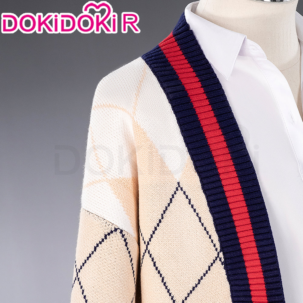 【Partially Ready For Ship】DokiDoki-R Game Love and Deepspace Cosplay Rafayel Costume Sweater Asymmetrical Romance
