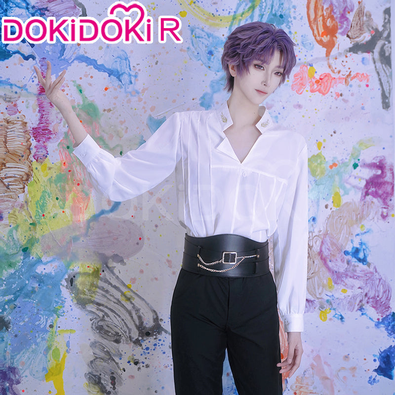 【In Stock】【Size S-2XL】DokiDoki-R Game Love and Deepspace Cosplay Rafayel Whitesand Phantom Costume Qiyu Qi Yu