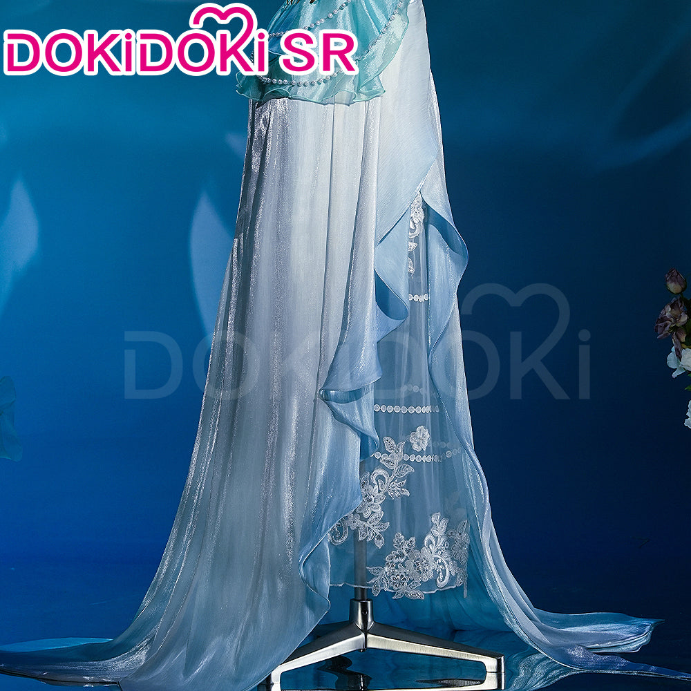 DokiDoki-SR Game Genshin Impact Furina Costume Tideheart Doujin Focalors Fontaine Doujin
