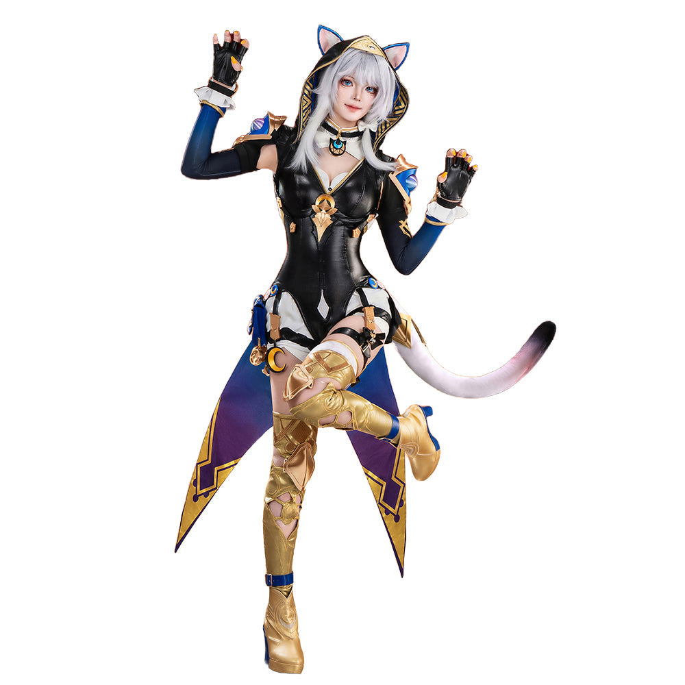 【US LOCAL SHIPPING】【Size S-3XL】DokiDoki-R Game Honkai: Star Rail Cosplay Cipher Costume