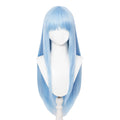 【Manga Ver Ready For Ship】DokiDoki Manga Anime Witch Hat Atelier Cosplay Richeh Wig Long Straight Blue Hair