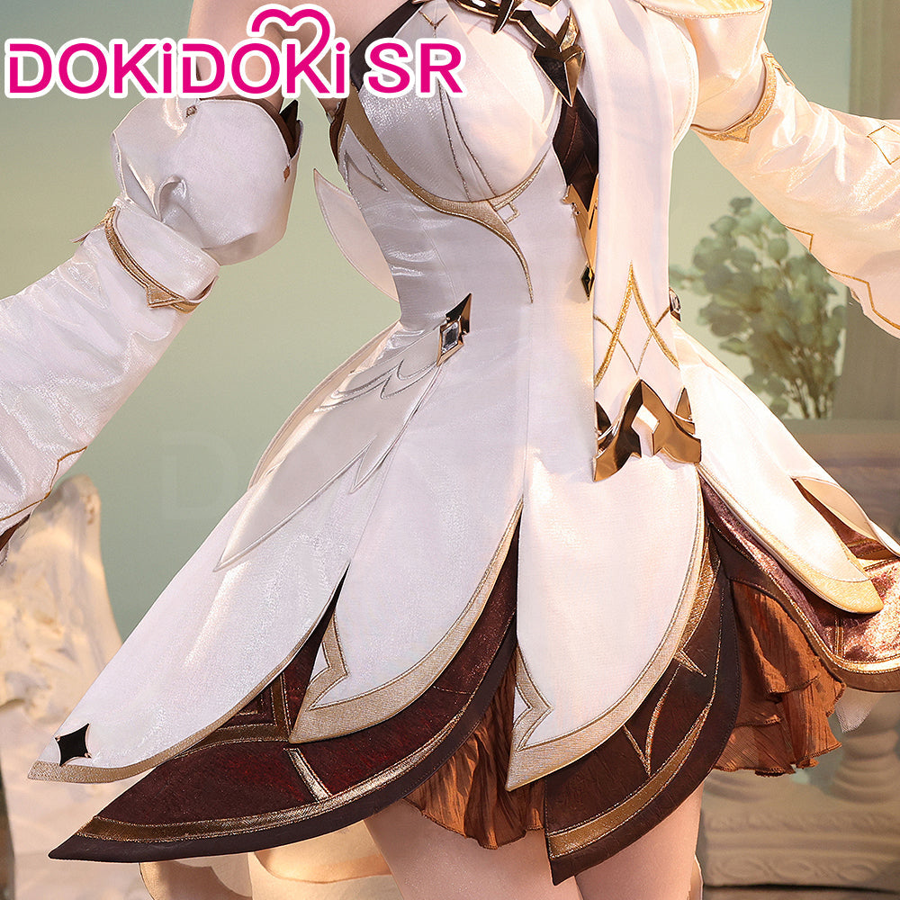 【Glowing】【Size S-2XL】DokiDoki-SR Genshin Impact Cosplay Traveler Lumine Costume Ying As Heaven and Earth Are Made Anew