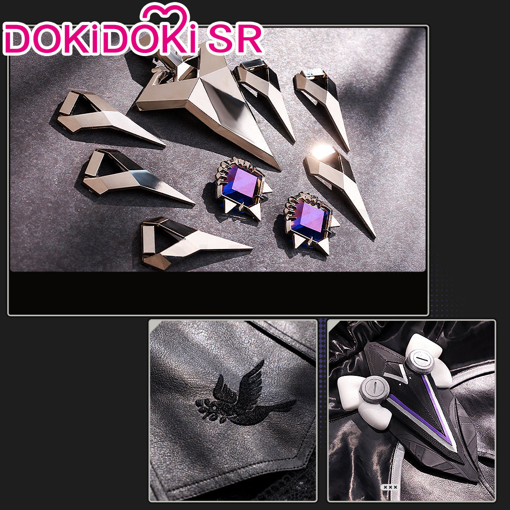 【Ready For Ship】【Glowing】DokiDoki-SR Game Zenless Zone Zero Cosplay Vivian Costume Vampire Girl ZZZ Halloween