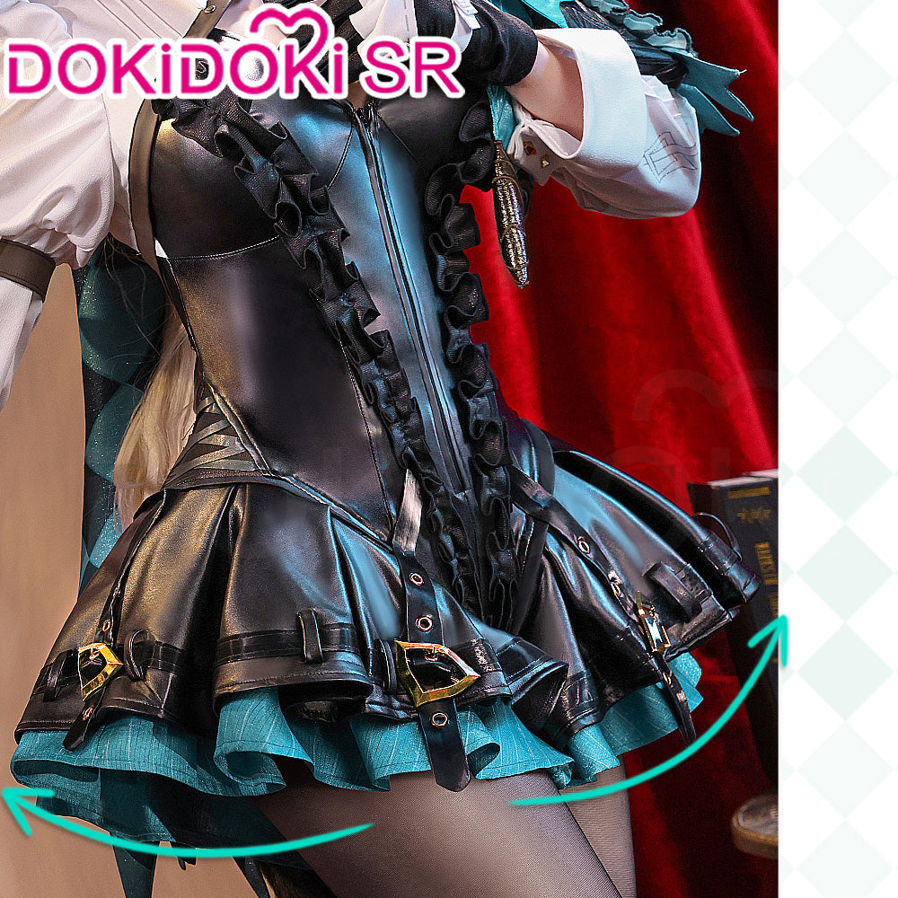 【US/EU LOCAL SHIPPING】DokiDoki-SR Game Genshin Impact Cosplay Lynette Costume Fontaine