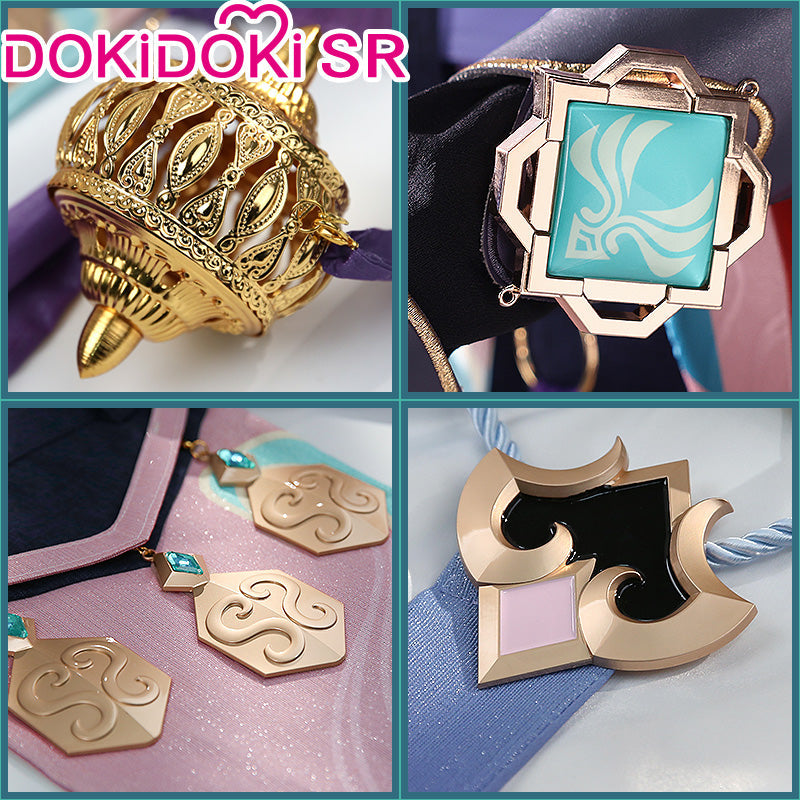 【Costume Ready For Ship】【Size S-2XL】DokiDoki-SR Game Genshin Impact  Cosplay Xiao Halloween Costume Men / Shoes
