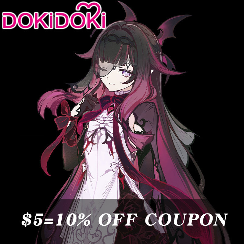 【POLL】$5 Deposit =10% off Coupon DokiDoki Game Genshin Impact Cosplay Columbina Costume Halloween