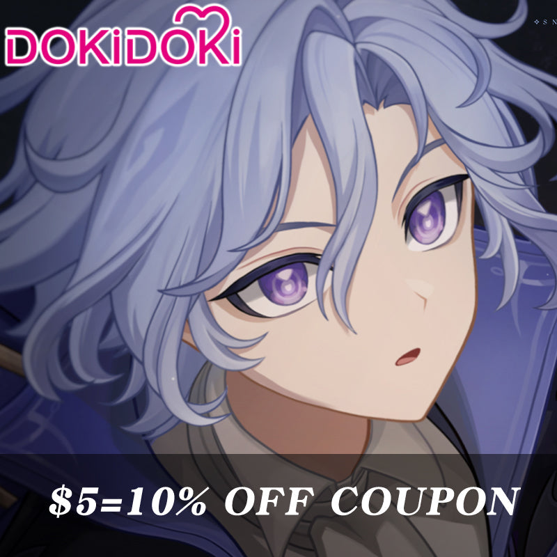 【Confirmed】$5 Deposit =10% OFF Coupon DokiDoki Game Genshin Impact Cosplay Mitya Costume Snezhnaya Sudden Snow