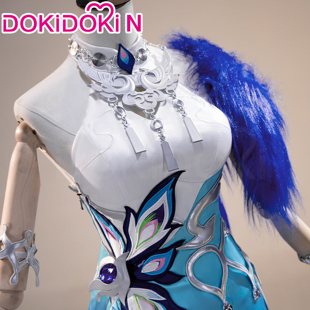 【Size XS-2XL】DokiDoki-N Game Honkai: Star Rail Cosplay Yao Guang Costume Yaoguang The Seer Strategist Planarcadia