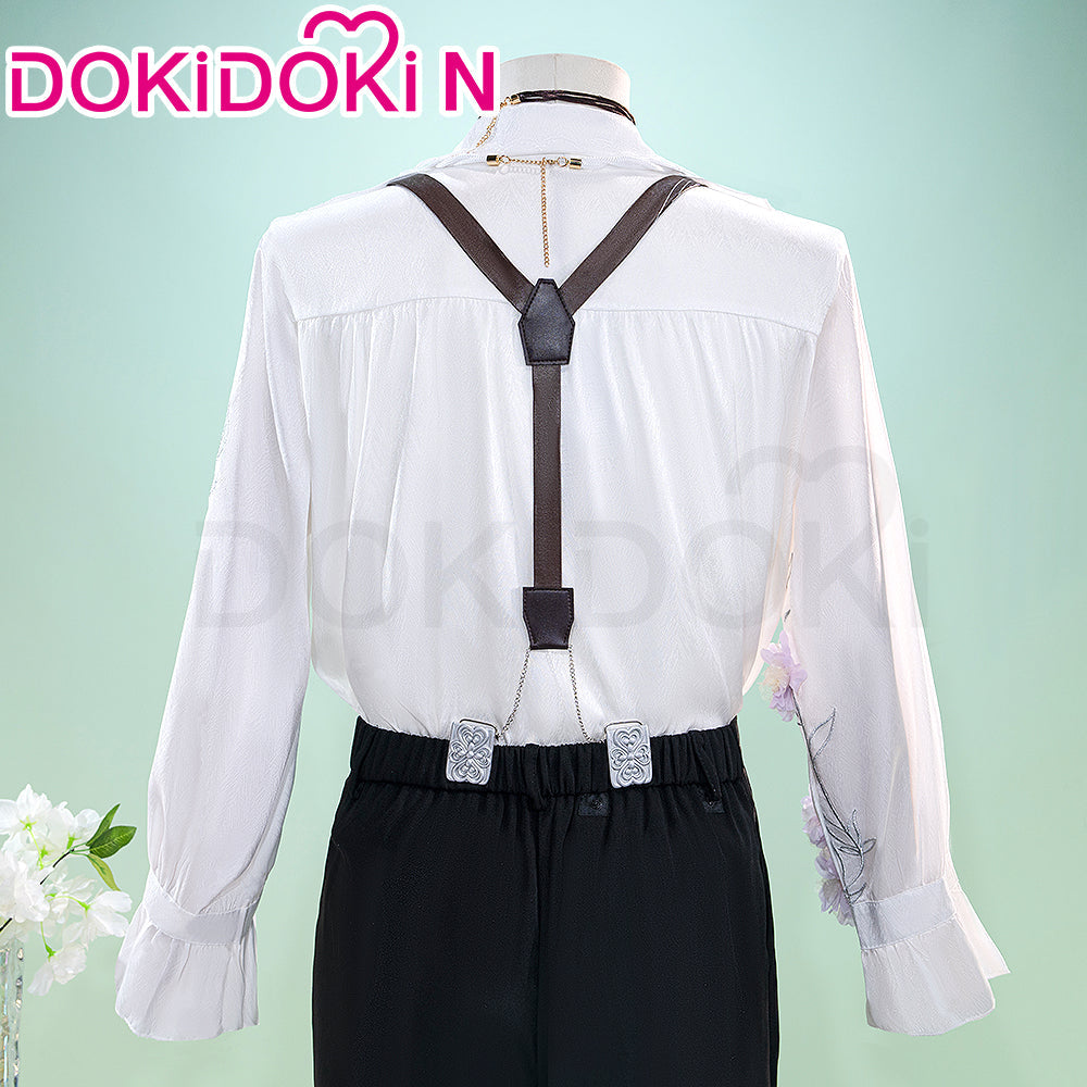 【In Stock】【Size M-3XL】 DokiDoki-N Game Love And Deepspace Cosplay Sylus / Xavier / Zayne / Rafayel  / Caleb Costume Spring and Flowers Tops Only