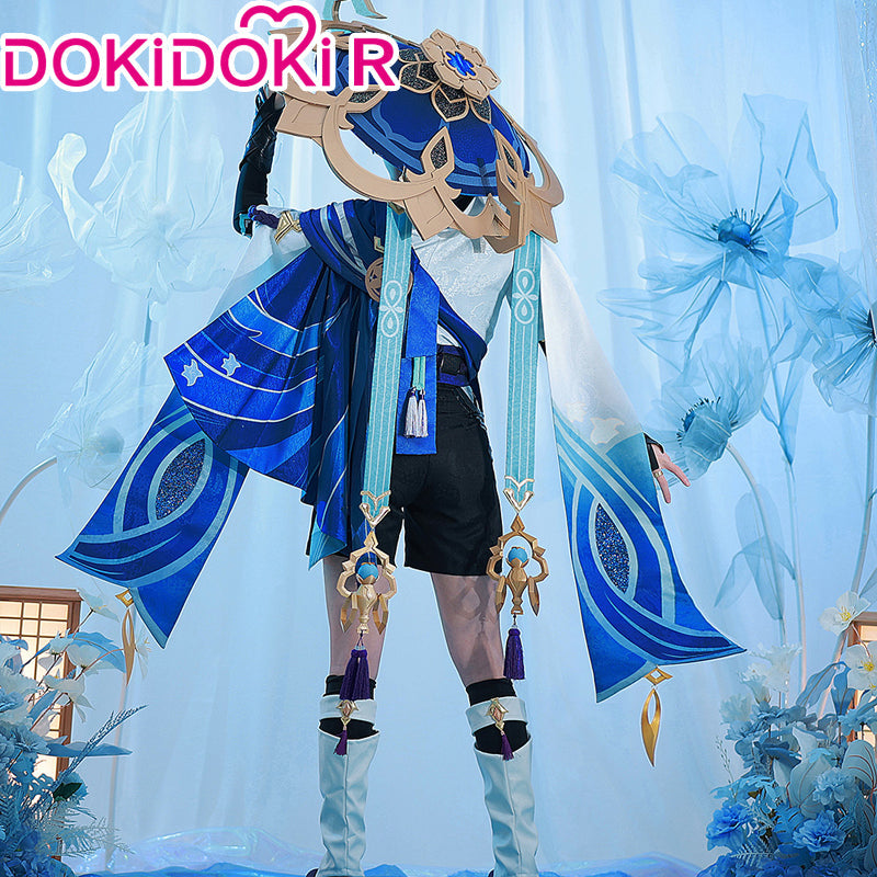 【Partially Ready For Ship】【Size S-2XL】DokiDoki-R Game Genshin Impact Cosplay Scaramouche Costume / Shoes Wanderer
