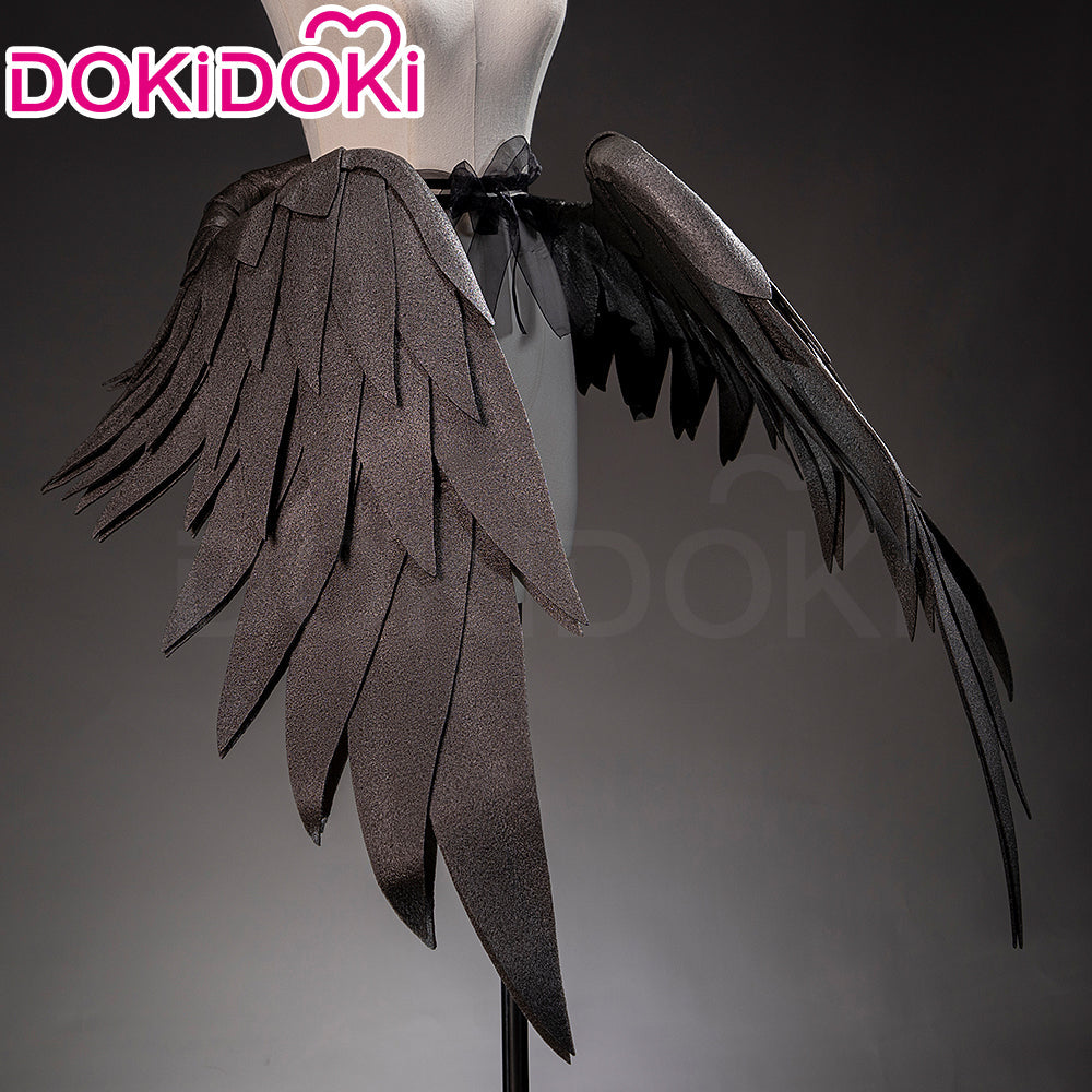 【In Stock】DokiDoki Game Zenless Zone Zero Cosplay Remielle Dan Wings Porp White / Black ZZZ Ramiel