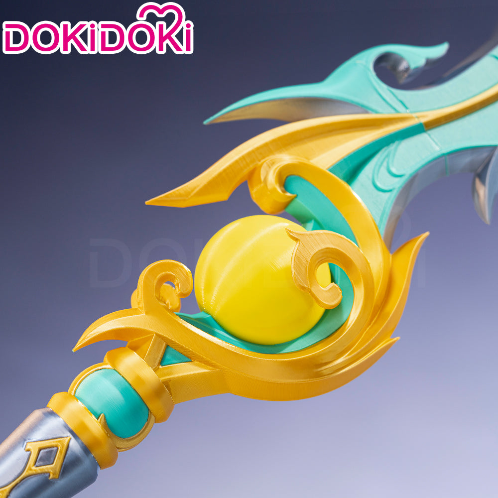 DokiDoki Game Genshin Impact Cosplay Zi Bai Sword Prop White Horse Adeptus Zibai Luna IV