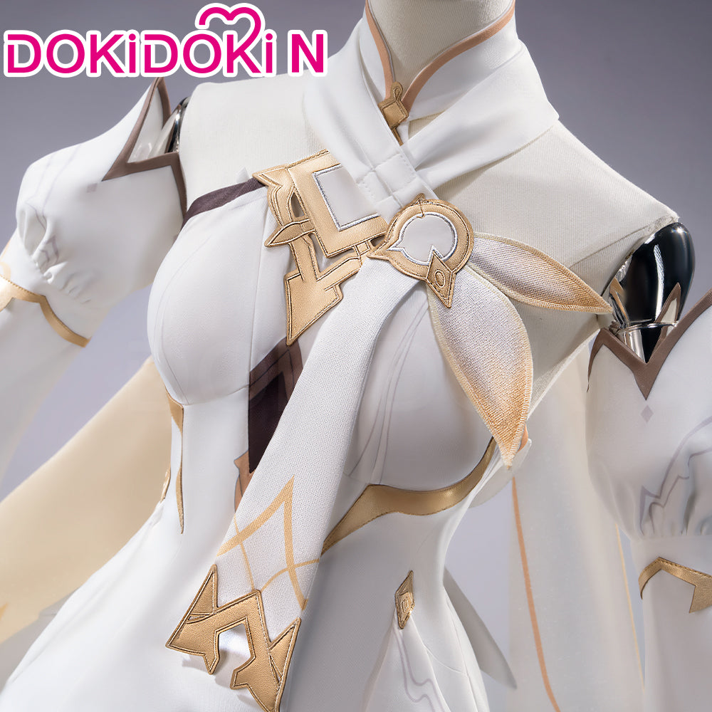 【Partially Ready For Ship】【Size XS-3XL】DokiDoki-N Game Genshin Impact Cosplay Traveler Lumine Costume Ying As Heaven and Earth Are Made Anew