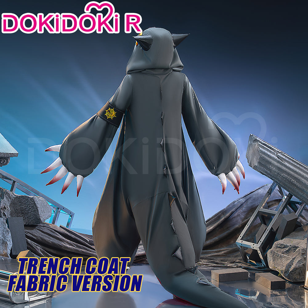 【Partially Ready For Ship】【Size S-3XL】DokiDoki-R Anime GACHIAKUTA Cosplay Guita Costume Cute Pajamas With Shoes Fleece / Trench Coat Fabric Version Halloween