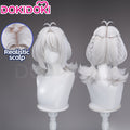 DokiDoki Game Zenless Zone Zero Cosplay Dracaene Sunbringer Wig Short Curly Silver Hair ZZZ