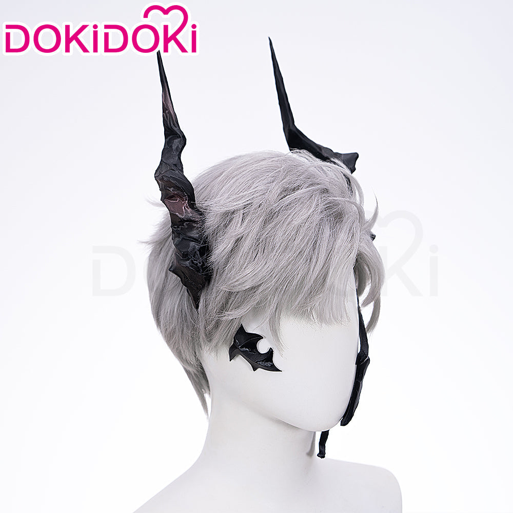 【Partially In Stock】DokiDoki Game Love And Deepspace Cosplay Protagonist Main Character / Sylus Prop Horns Abyssal Shadow Headwear Abysm Sovereign Companion Headwear