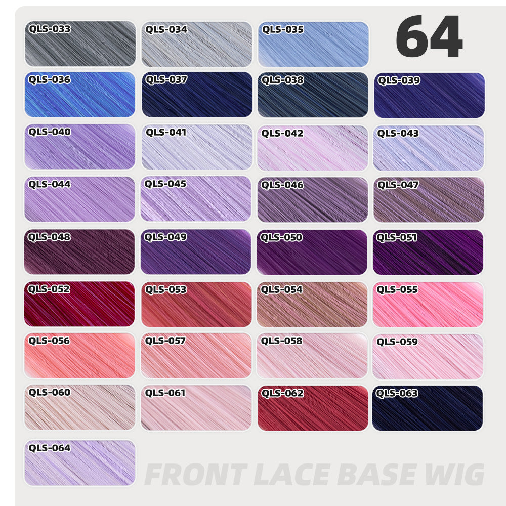 【Partially Ready For Ship】【80cm Hand Knotted Front Lace】DokiDoki Cosplay Wig Basic Wig Long Straight Red / White / Black / Yellow / Orange / Purple / Blue / Green / Brown Hair Wig Base