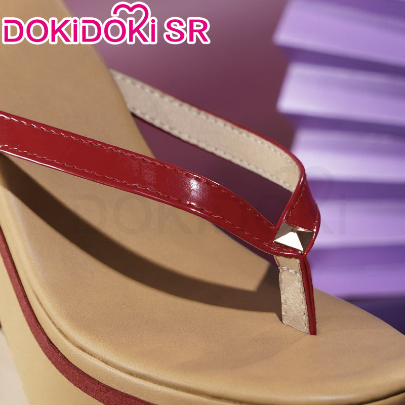 【Ready For Ship】【Size S-2XL】DokiDoki-SR Game Genshin Impact  Raiden Shogun  Cosplay Costume Baal / Shoes Halloween