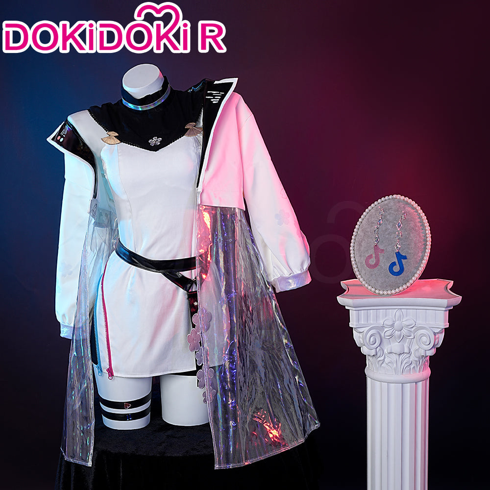 【In Stock】DokiDoki-R Game Genshin Impact X TikTok Cosplay Yae Miko Cosplay Costume