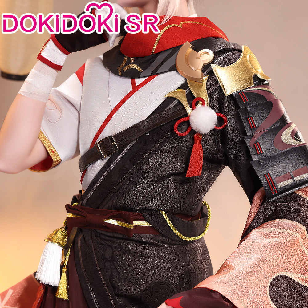 【Partially Ready For Ship】【Size S-2XL】DokiDoki-SR Game Genshin Impact Kazuha Cosplay Costume / Shoes  Men