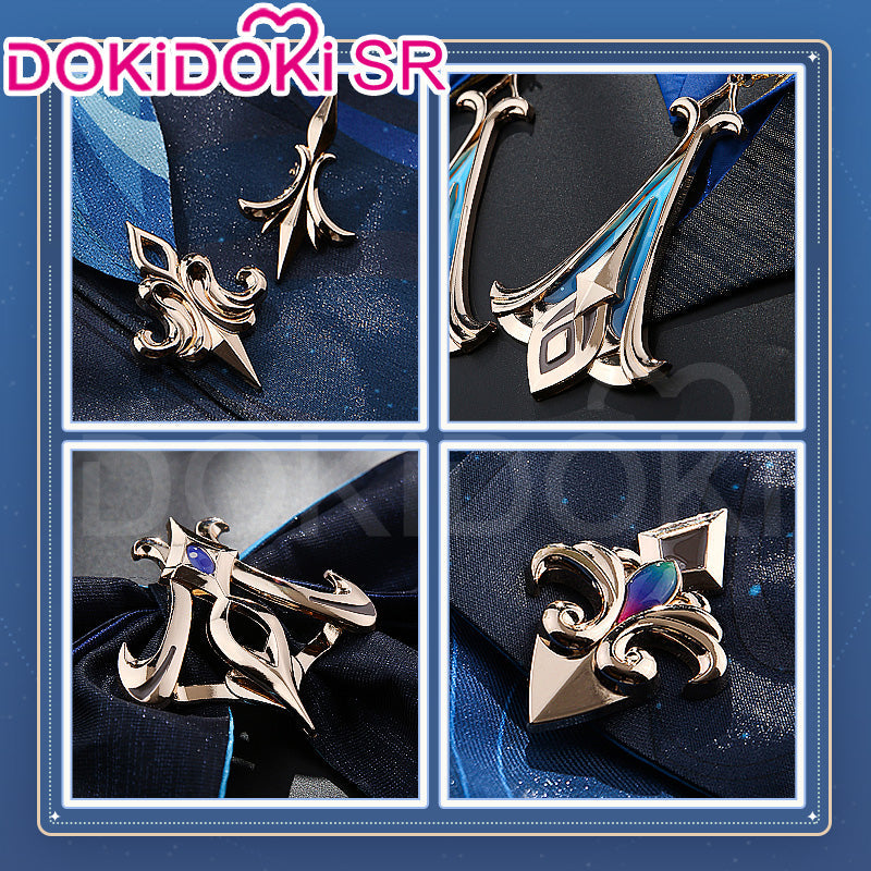 【US/EU LOCAL SHIPPING】【Size S-2XL】DokiDoki-SR Game Genshin Impact Cosplay Neuvillette Costume Fontaine
