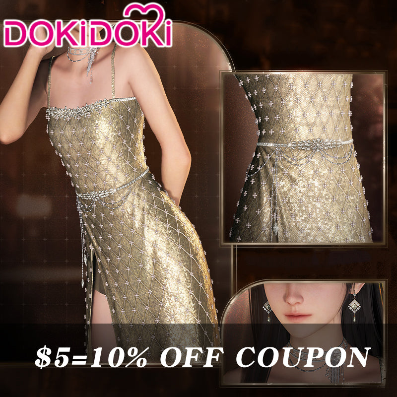 【POLL】$5 Deposit =10% OFF Coupon Love And Deepspace Cosplay Protagonist MC Brandied Cherry / Satin Blue Reverie / Shimmering Whispers / Deepest Night / A Heart's Promise Costume DokiDoki