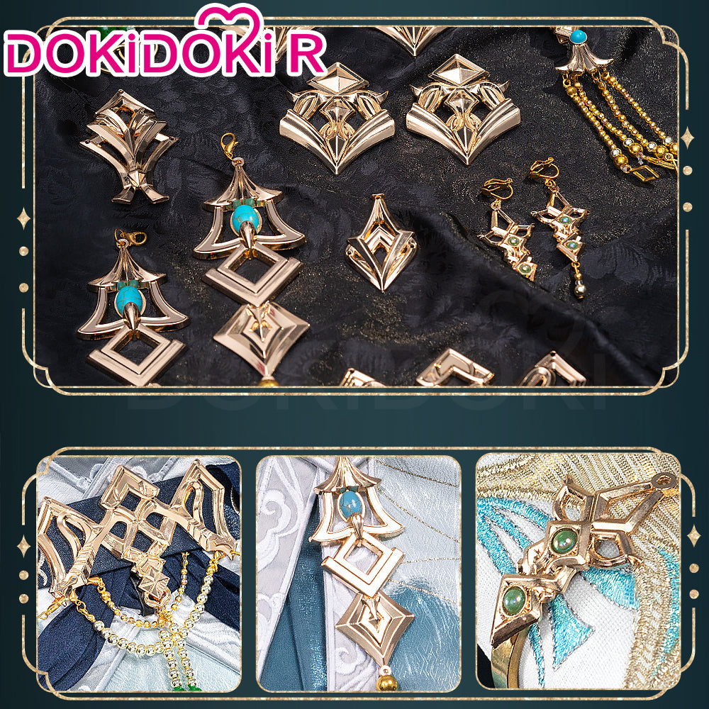 【In Stock】DokiDoki-R Game Love and Deepspace Cosplay Protagonist Costume / Shoes Cover Deepspace Deep Space Cascading Breeze Outfit Zayne