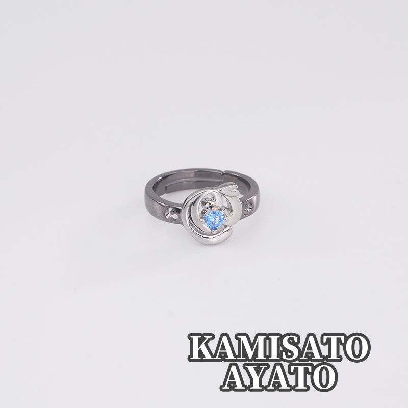 【Partially Ready For Ship】DokiDoki-R Game Genshin Impact  Cosplay Venti / Ayaka / Sangonomiya Kokom/Mona / Raiden Shogun/ Keqing / Kaeya / Scaramouche/ Tartaglia / Wanderer / Ganyu /Albedo /Kazuha / Rings accessory