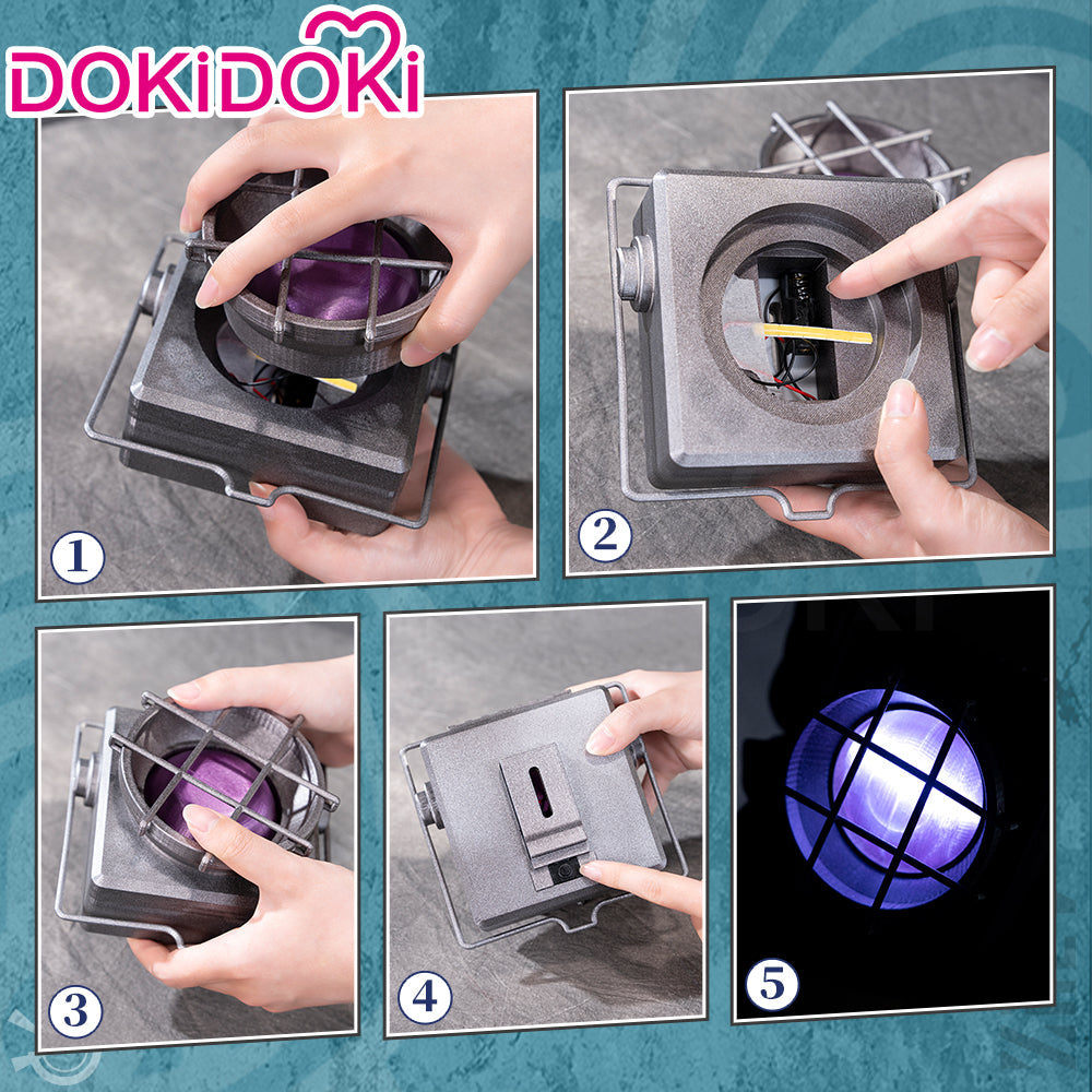 【Glowing】【Partially Ready For Ship】【Size S-2XL】DokiDoki-R Anime GACHIAKUTA Cosplay Jabber Wonger Costume Halloween