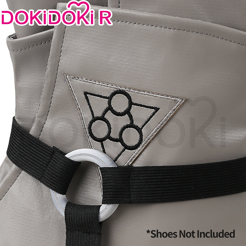 【Costume Ready For Ship】【Upgrade】【Size XS-4XL】DokiDoki-R Anime GACHIAKUTA Cosplay Amo Empool Costume / Shoes Cover Boot Gaiters Halloween