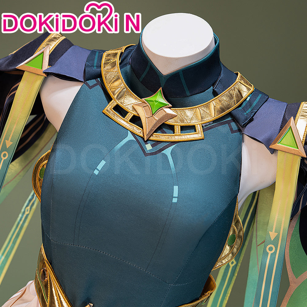 【Ready For Ship】【Last Batch】【Size XS-3XL】DokiDoki-N Game Genshin Impact Cosplay Nefer Costume Song of the Welkin Moon Nod Krai