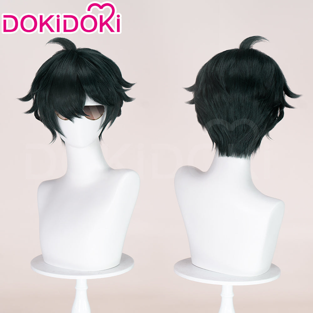 【Ready For Ship】DokiDoki Game Zenless Zone Zero Cosplay Lighter Wig Short Straight Green Hair ZZZ