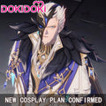 【Confirmed】$5 Deposit =10% OFF Coupon DokiDoki Game Genshin Impact Cosplay Pierro Costume The Jester Eleven Fatui Harbingers Snezhnaya