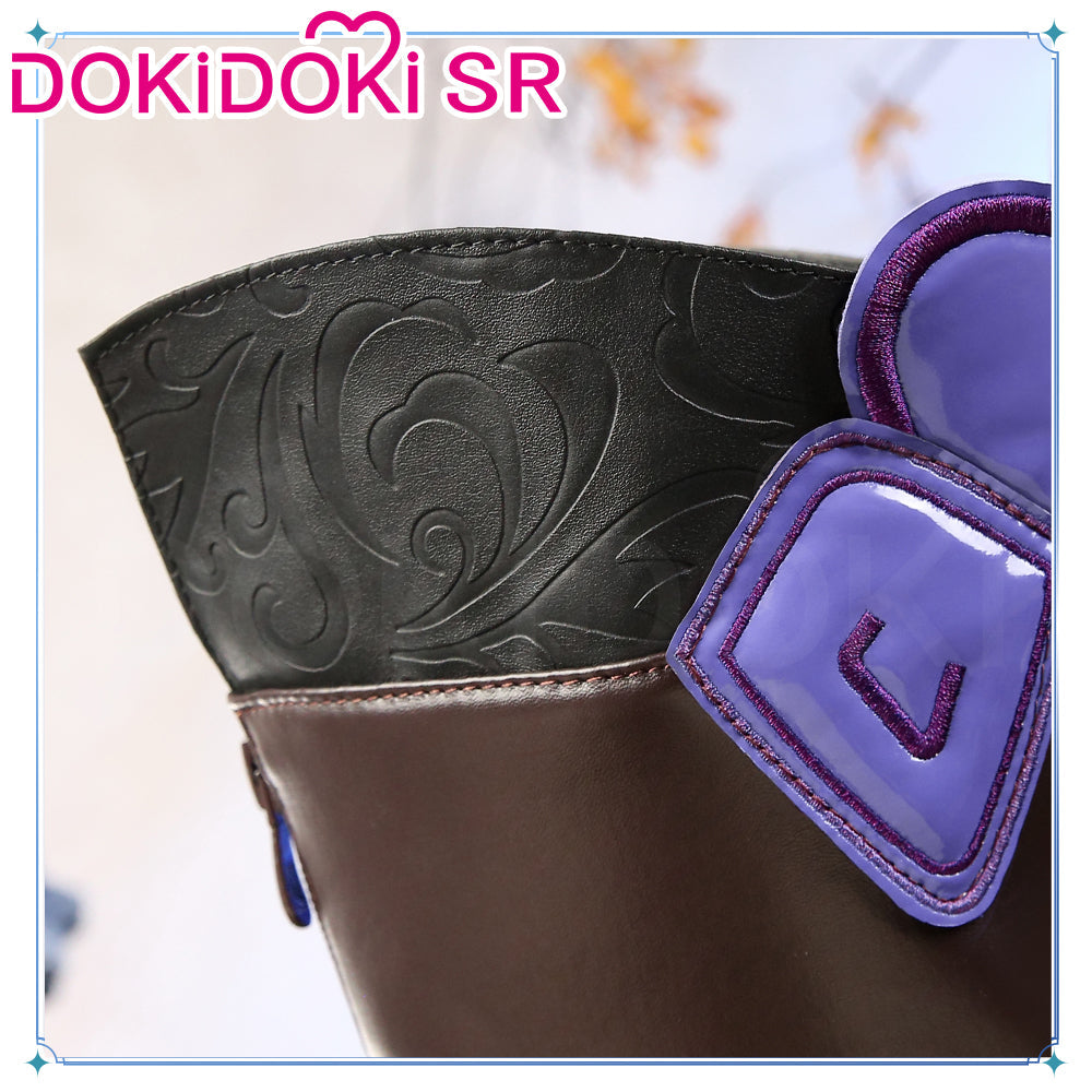 【Costume Ready For Ship】【Size S-2XL】DokiDoki-SR Game Genshin Impact  Cosplay Xiao Halloween Costume Men / Shoes